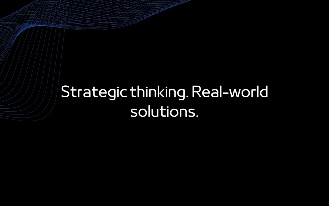 Strategic Solutions – Associate Consultant